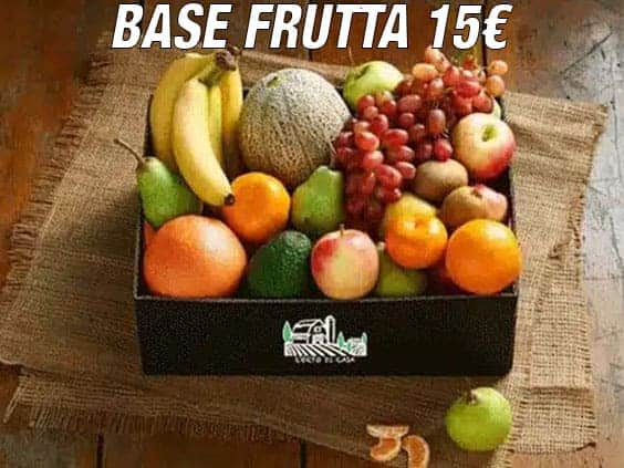 cassetta base frutta a domicilio roma